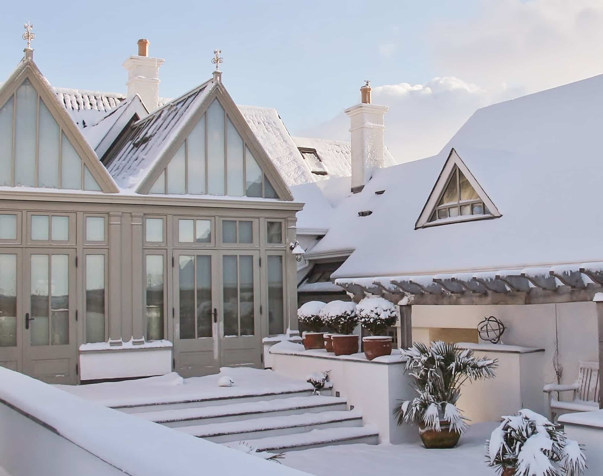 Conservatory Maintenance in winter