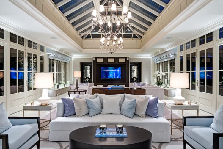 Hampton conservatory interior