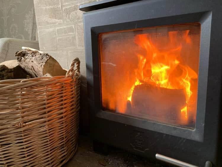 Hampton conservatory log burner