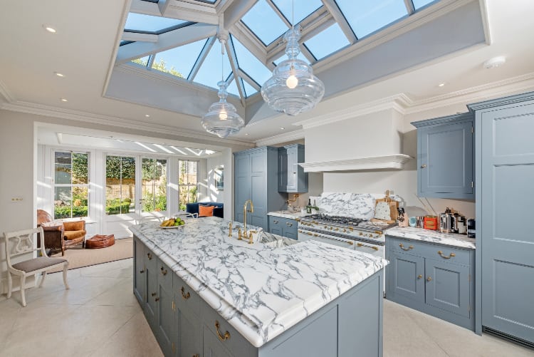 Hampton kitchen orangery extension