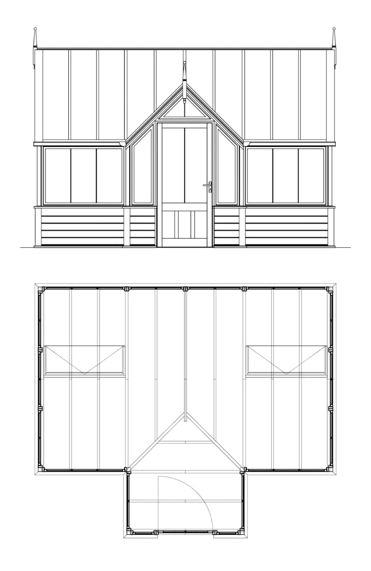 Hampton greenhouse diagram